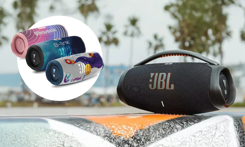 JBL speakers bedrukken met je logo of bedrijfsnaam
