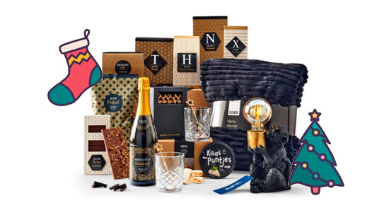 Kerstpakketten vanaf 45 euro