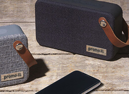 Klik hier om speakers te bedrukken met je bedrijfsnaam